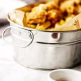 thumbnail image 4 of Stainless Steel Fries Bucket for Holding Snacks and Fried Chicken Portable with Handle Silver, 4 of 4