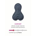 thumbnail image 2 of Terry Womens Actif Knickers, 3/4 Length 19.5 Inch Inseam Padded Bike Capris for Women Cycling, Elastic Free Waist/Leg, 2 of 10