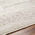 thumbnail image 6 of Hauteloom Arezo Recycled Material Living Room, Bedroom Area Rug - Contemporary - Light Gray, Nutmeg, Cloud Gray - 5' x 7'6", 6 of 10