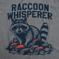 thumbnail image 2 of Mens Funny T Shirts Raccoon Whisperer Sarcastic Animal Graphic Tee for Men Graphic Tees, 2 of 9