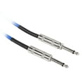 thumbnail image 2 of Rockville RCGT10BL 10' 1/4'' TS to 1/4'' TS Instrument Guitar Cable in Blue, 2 of 2