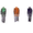 3pcs Set, variant on Mskk Halloween Hanging Skeleton Ghost Decoration, Spooky Reaper Decor with Tattered Colorful Gauze Cloak (Purple/Green/Orange), for Yard, Tree, Patio, Haunted House & Spooky Themed Events