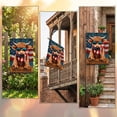 thumbnail image 6 of Memorial Day Saving!4th of July Decorations, Independence Day Garden Flag Arrival Digital Printed Linen Flag Outdoor Yard Decoration, 6 of 7
