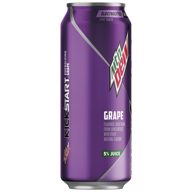 grape Grape Kickstart 16oz | Gym endurance shots - Walmart Business Supplies