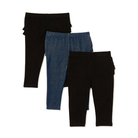 

Garanimals Baby Girls Leggings 3-Pack Sizes 0/3M-24M