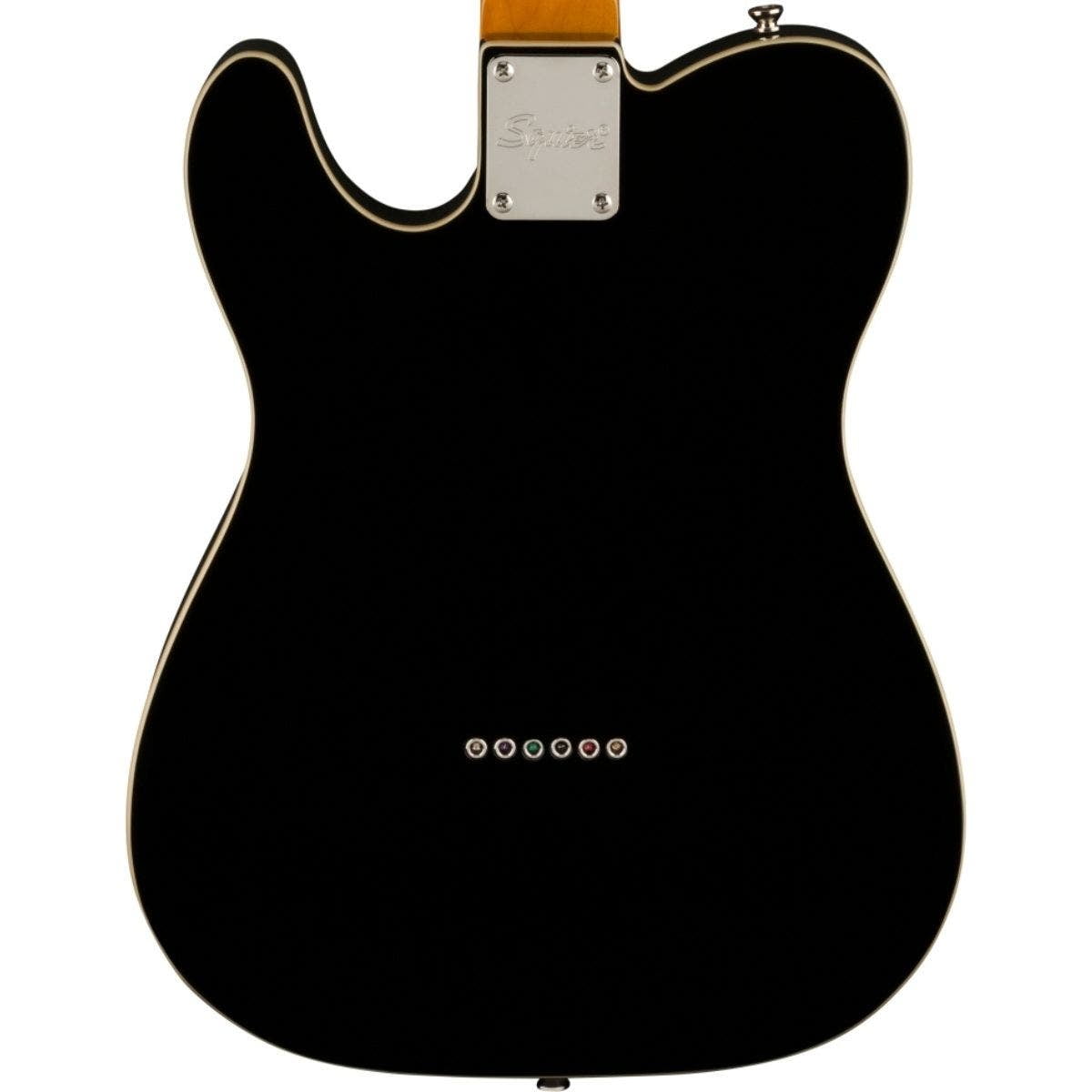 Fender Squier Classic Vibe Baritone Custom Telecaster, Parchment Pickguard,Black