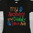 thumbnail image 4 of Inktastic Mommy and Daddy Love Me Boys or Girls Baby Bodysuit, 4 of 5