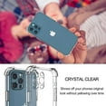 thumbnail image 4 of Compatible with iPhone Case,Luxury Thick Corner Protection Bumper Not Yellowing Camera Lens Protection Clear Soft Shockproof Cover Phone Case (White,iPhone 13 Pro Max), 4 of 5