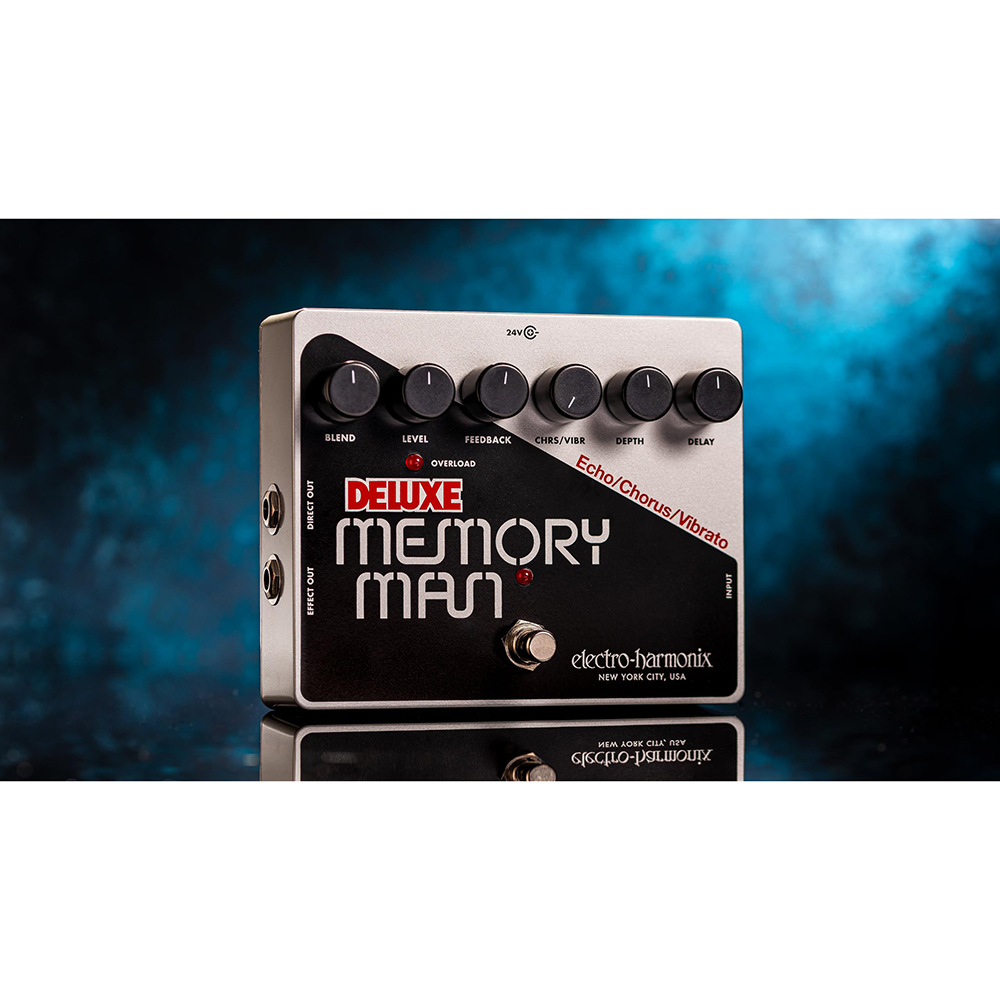 Electro-Harmonix Deluxe Memory Man XO Analog Delay Chorus Vibrato Pedal