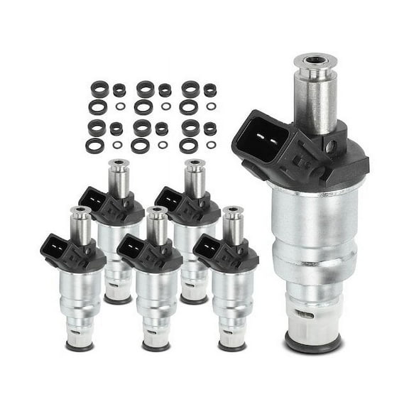 Fuel Injector Set 6 - Compatible with 1998 - 2002 Honda Accord 3.0L V6 - Autopart Premium