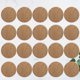 thumbnail image 3 of 120 piezas de 3,8 cm de madera sin agujeros, chips redondos para manualidades, hechos a mano, para hacer manualidades DIY., 3 of 7