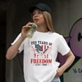 thumbnail image 3 of USA Independence Patriotic Shirt, 250 Years America Eagle Flag T-Shirt, 3 of 6