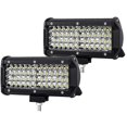 thumbnail image 1 of 2 Piezas de Barra de Luz LED TANGJMXG 7 PULGADAS 144 W Luz Antiniebla Conducción Todoterreno CP04-144W, 1 of 5
