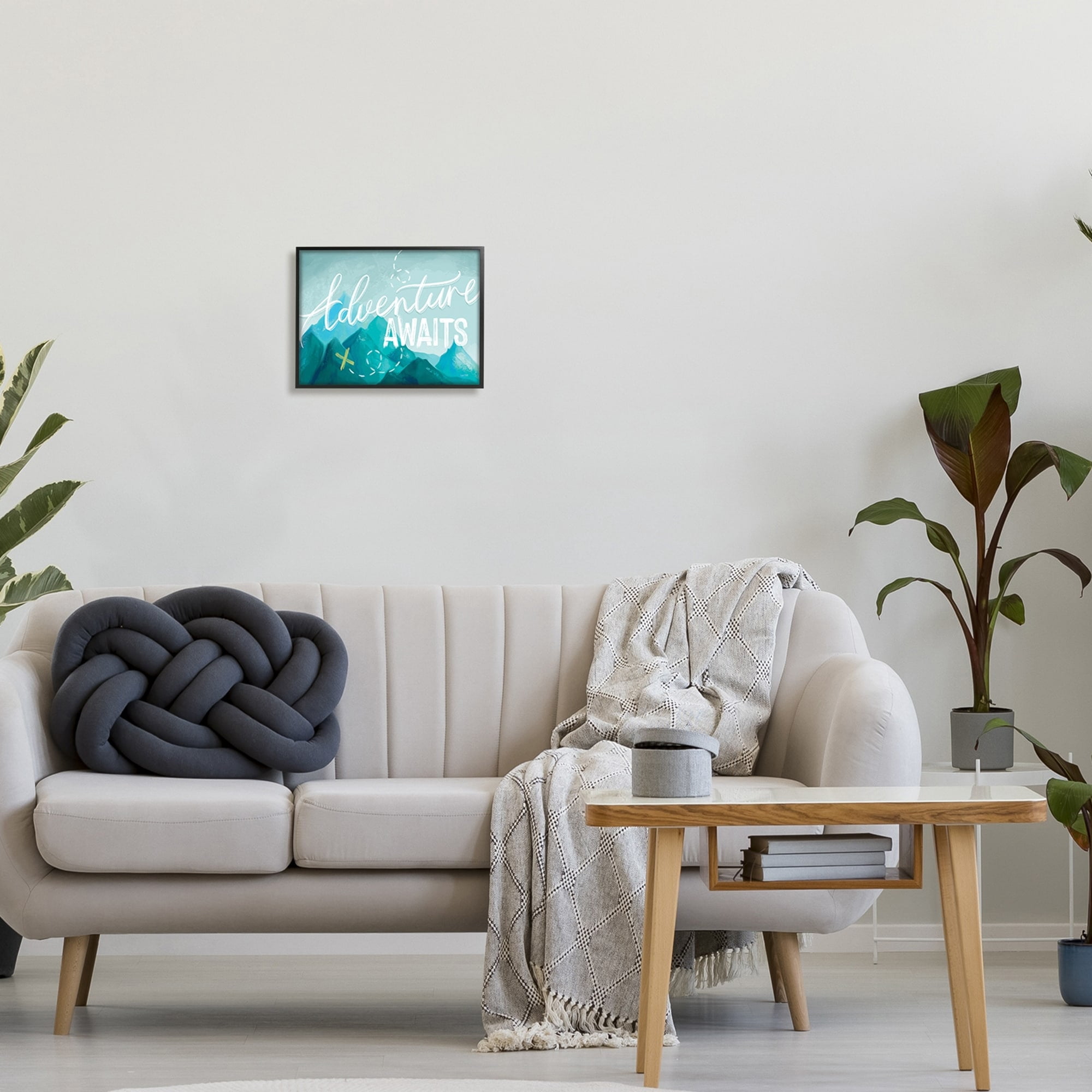 Stupell Industries Adventure Awaits Icy Mountains Range Outdoor Destination,30 x 24, Design by House Fenway