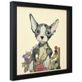 thumbnail image 3 of Empire Art Direct Sphynx Dimensional Collage Framed Graphic Art Under Glass Wall Art, 17" x 17" x 1.4", Ready to Hang, 3 of 6