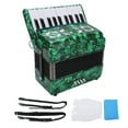 thumbnail image 2 of Accordion, Durable Accordions Reed  Sound Quality  For Beginner Green, 2 of 8