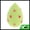 Green, variant on Unique Bargains 1 Pc Cat Paw Face Makeup Sponge Beige