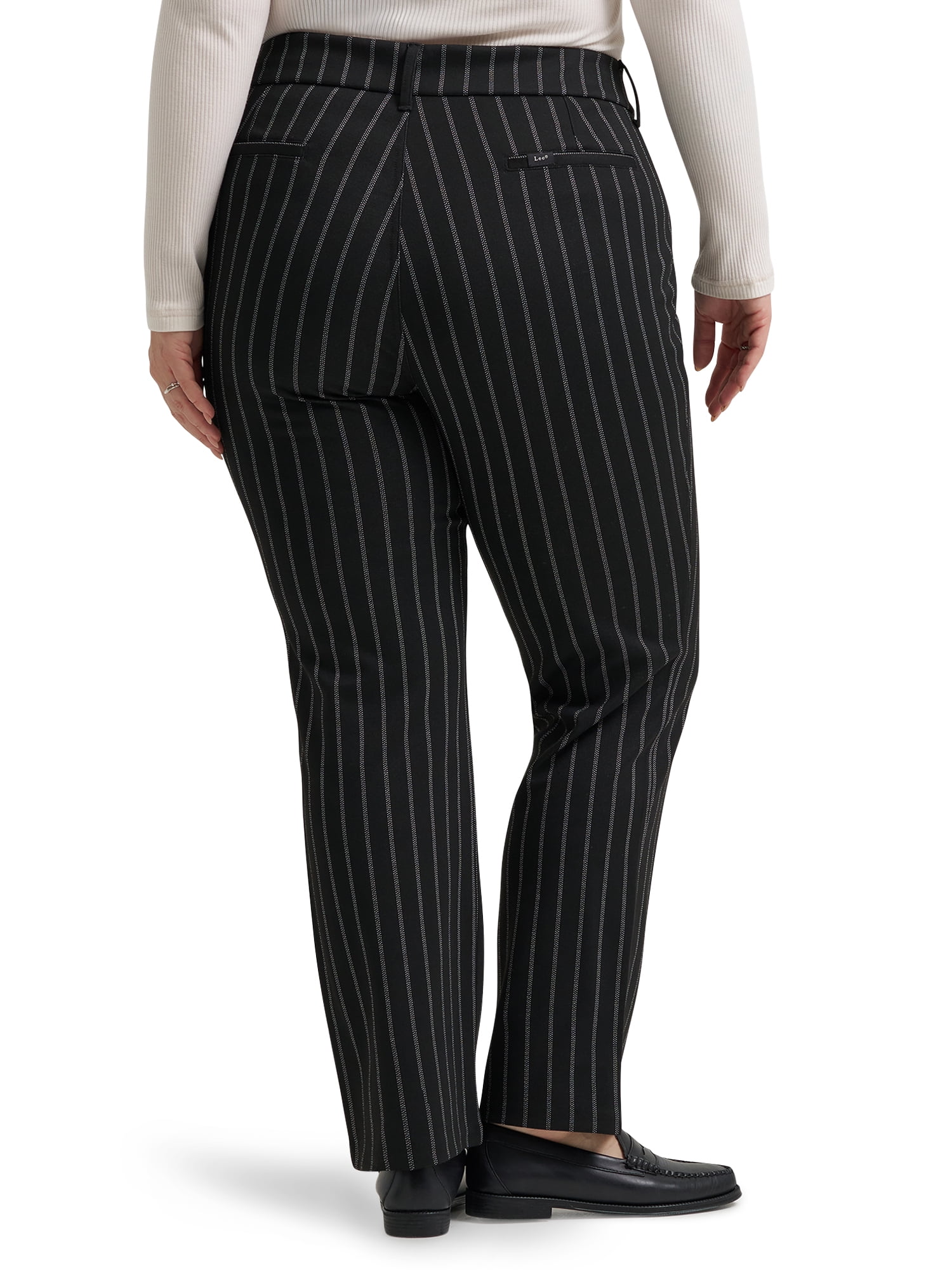 Lee® Women's Plus Regular Fit Straight Knit Pant, Sizes 14-26