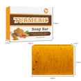 thumbnail image 2 of Fiudx Jabón de Limón y Cúrcuma, Limpiador Facial Iluminador, Jabón Reparador de Piel con Kójico, Doble Efecto Blanqueador para Una Luminosidad Radiante, Ideal para El Afeitado Facial y Corporal, Apto, 2 of 6