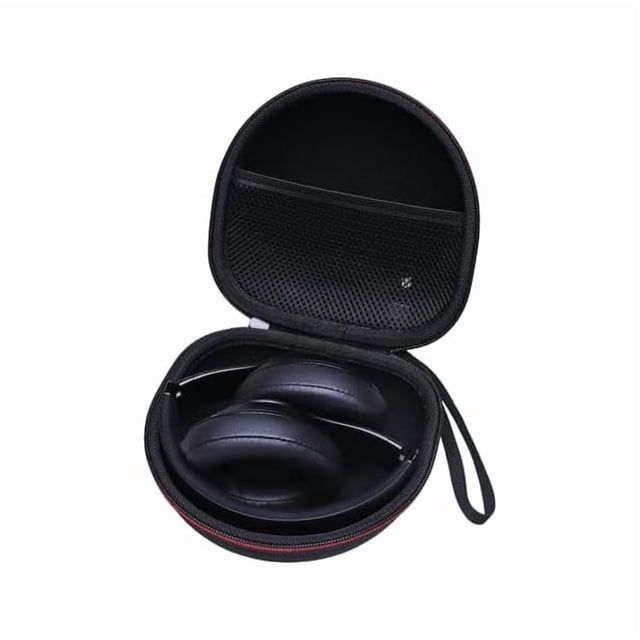Chenchen Headphone Headset Case for Beats Studio Pro/JLab JBuds Lux ANC/JBL/TOZO/BERIBES/Picun/KVIDIO Noise Cancelling Over-Ear Foldable Headphones, Black