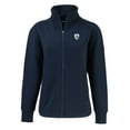 thumbnail image 2 of Women's Cutter & Buck  Navy San Diego Chargers Throwback Logo Roam Eco Recycled Full-Zip Jacket, 2 of 3