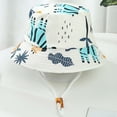 thumbnail image 5 of Byoo Boy Zebra Jungle Printed Bucket Hat Wide Brim Sun Protection Adjustable Beach Hiking Fishing Hat, 5 of 5