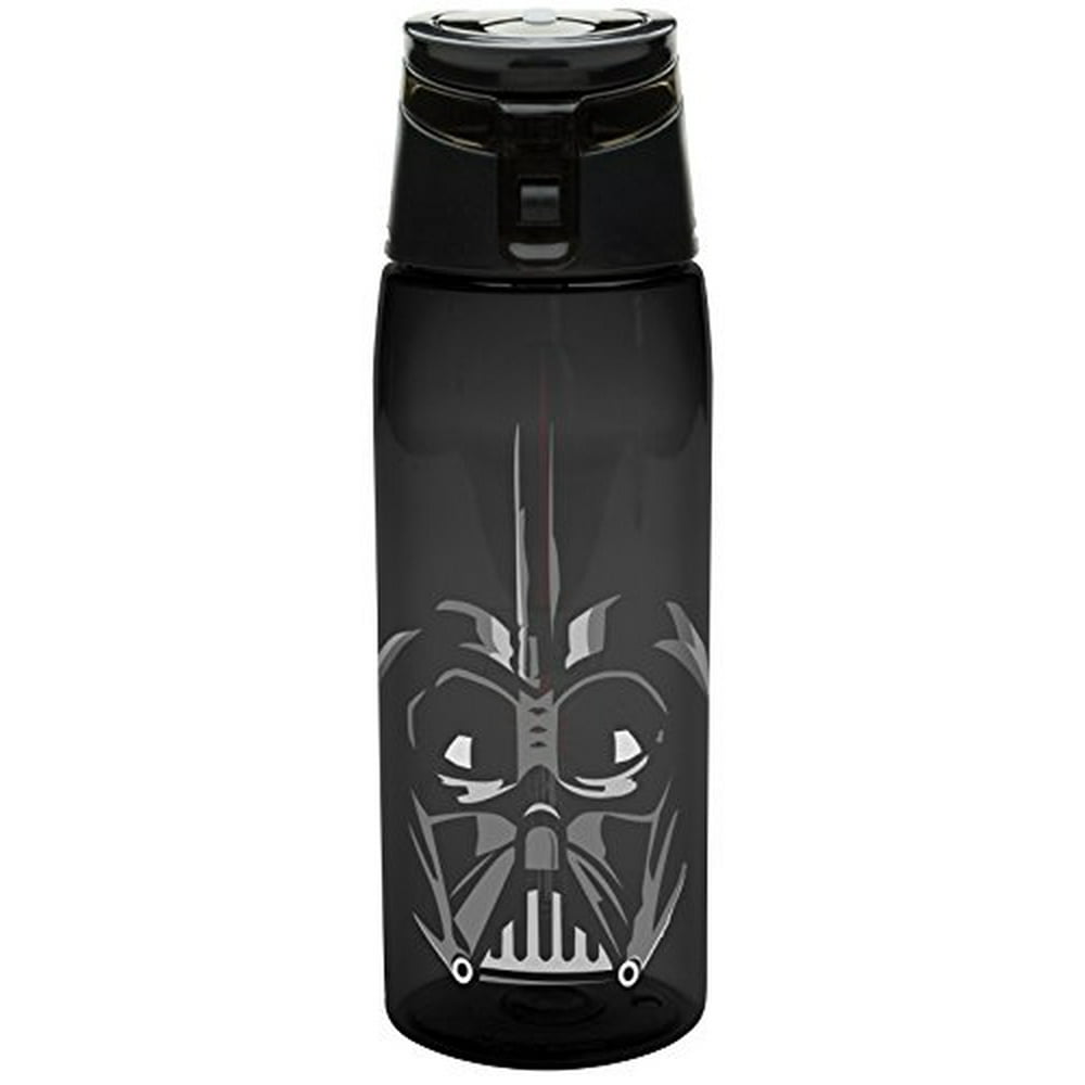 Zak! Designs Tritan Water Bottle with Fliptop Cap with Darth Vader from Star Wars, Break