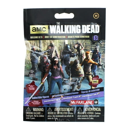 The Walking Dead TV Blind Bag Series 3 Construction Figures, Humans