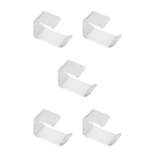 Seitruly Colgador de auriculares de 15 kg para debajo de la del escritorio, soporte de exhibición para auriculares, oficina, Hotel, escuela, sala de Type2 NO2