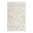 thumbnail image 3 of Unique Loom Madeline Vintage Collection Area Rug - Jackson (3' 3" x 5' 3" Rectangle Ivory/Pink), 3 of 7