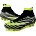 thumbnail image 3 of Botas de fútbol para hombre, botas de fútbol, zapatos con clavos, zapatillas deportivas de caña alta para entrenamiento en exteriores e interiores, 3 of 5