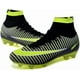 thumbnail image 3 of Botas de fútbol para hombre, botas de fútbol, zapatos con clavos, zapatillas deportivas de caña alta para entrenamiento en exteriores e interiores, 3 of 5