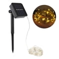 thumbnail image 4 of Lámpara solar para césped luz decorativa para exteriores cadena de luces LED de 10 m/328 pies luces para árboles para marcos vigas chimeneas balcones terrazas Anggrek Otros, 4 of 8