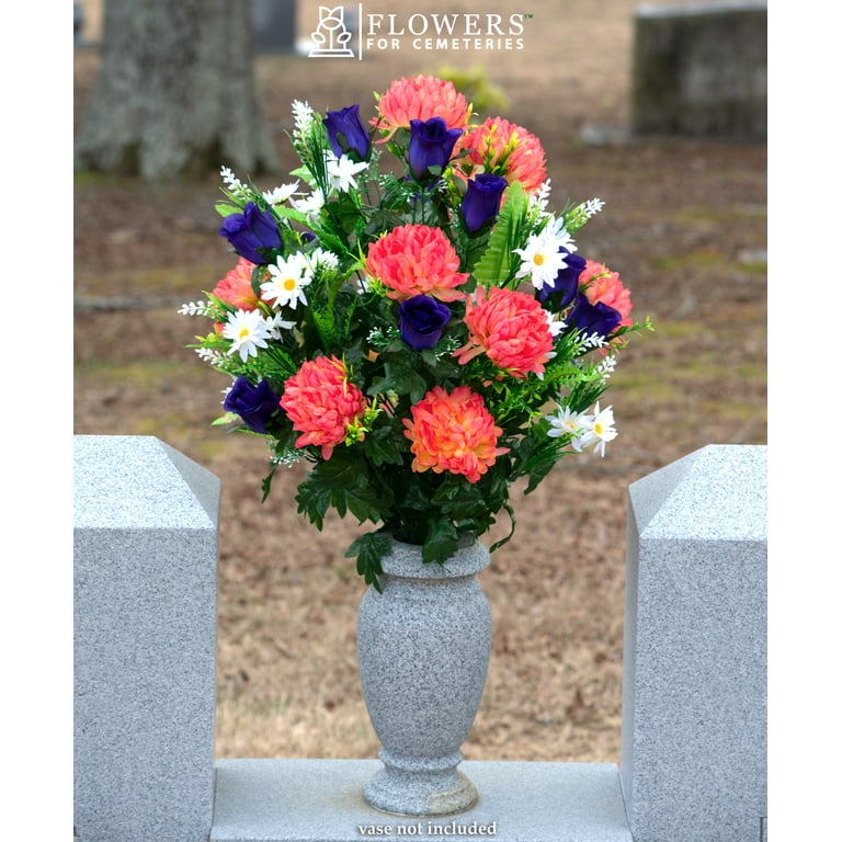 Cemetery flower sale arrangements