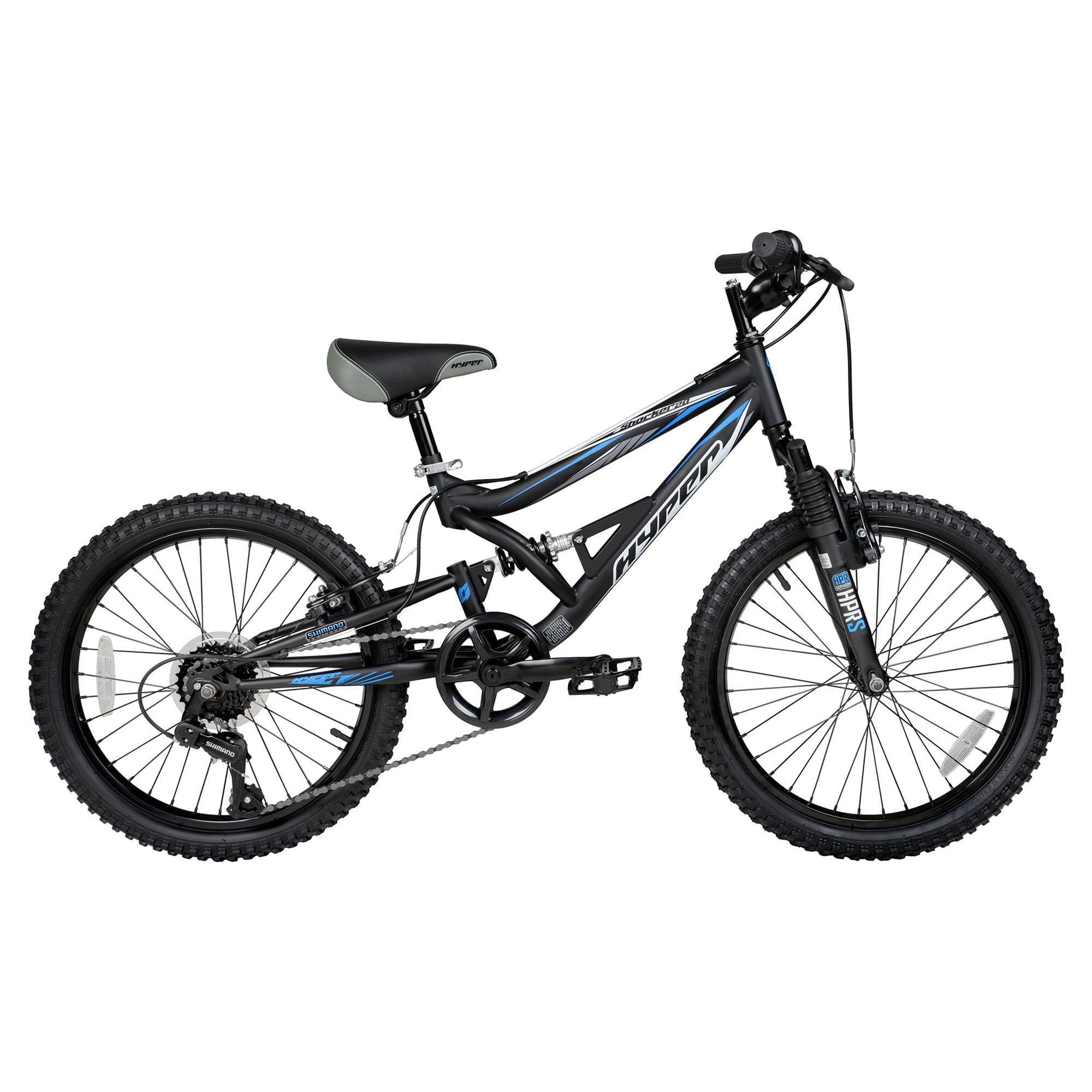 Hyper Bicycles Shocker 20" Mountain Bike, Black photo 2