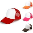 thumbnail image 3 of jiaroswwei Fashion Unisex Trucker Cap Baseball Golf Mesh Adjustable Hats, 3 of 8