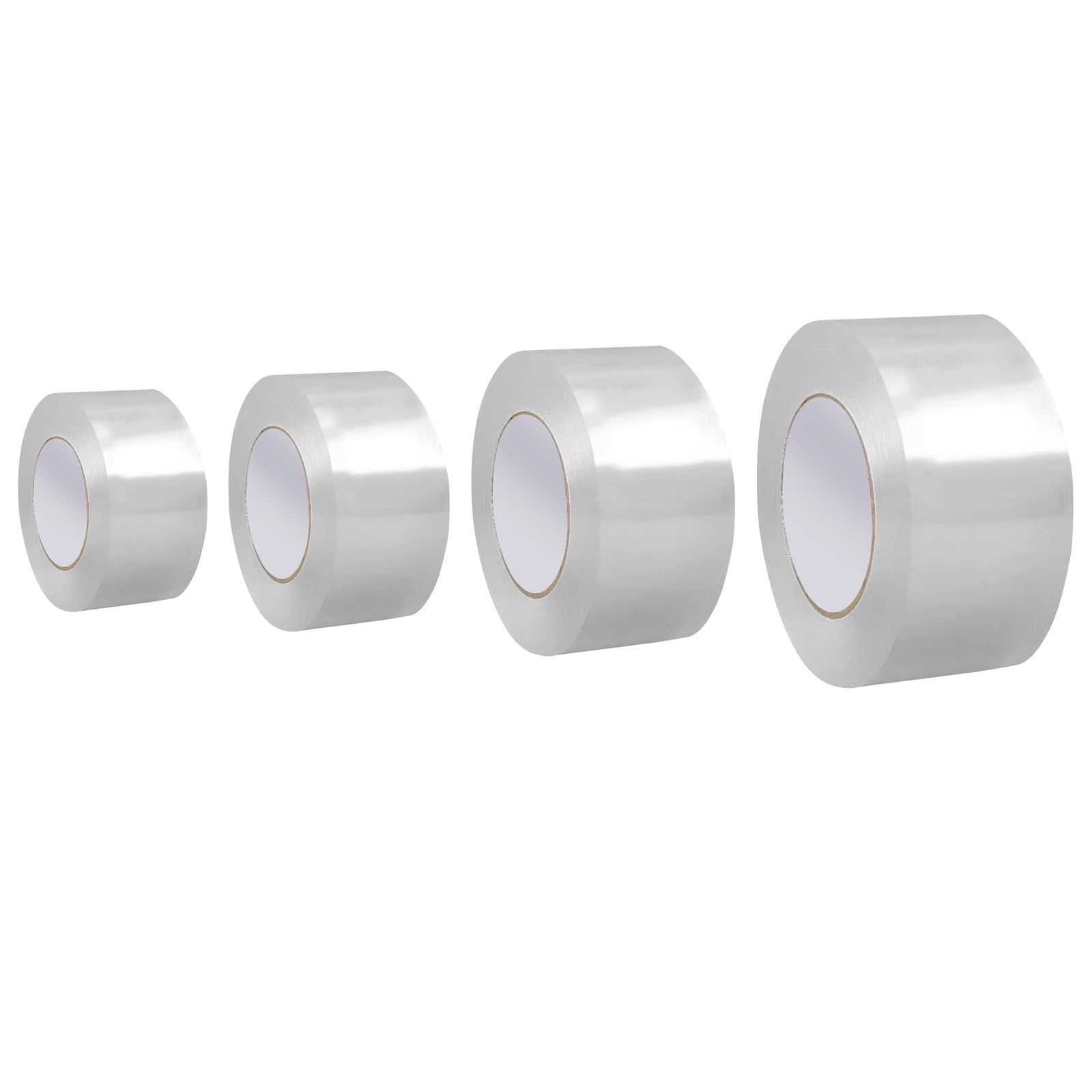 10 Pcs Transparent Window Weather Sealing Tape 1.2 Inch x 33 FT Weather Stripping Residue-Free Clear Window Insulation Tape for Doors Windows and Shower Glass Gaps (1.2 in * 33 FT)