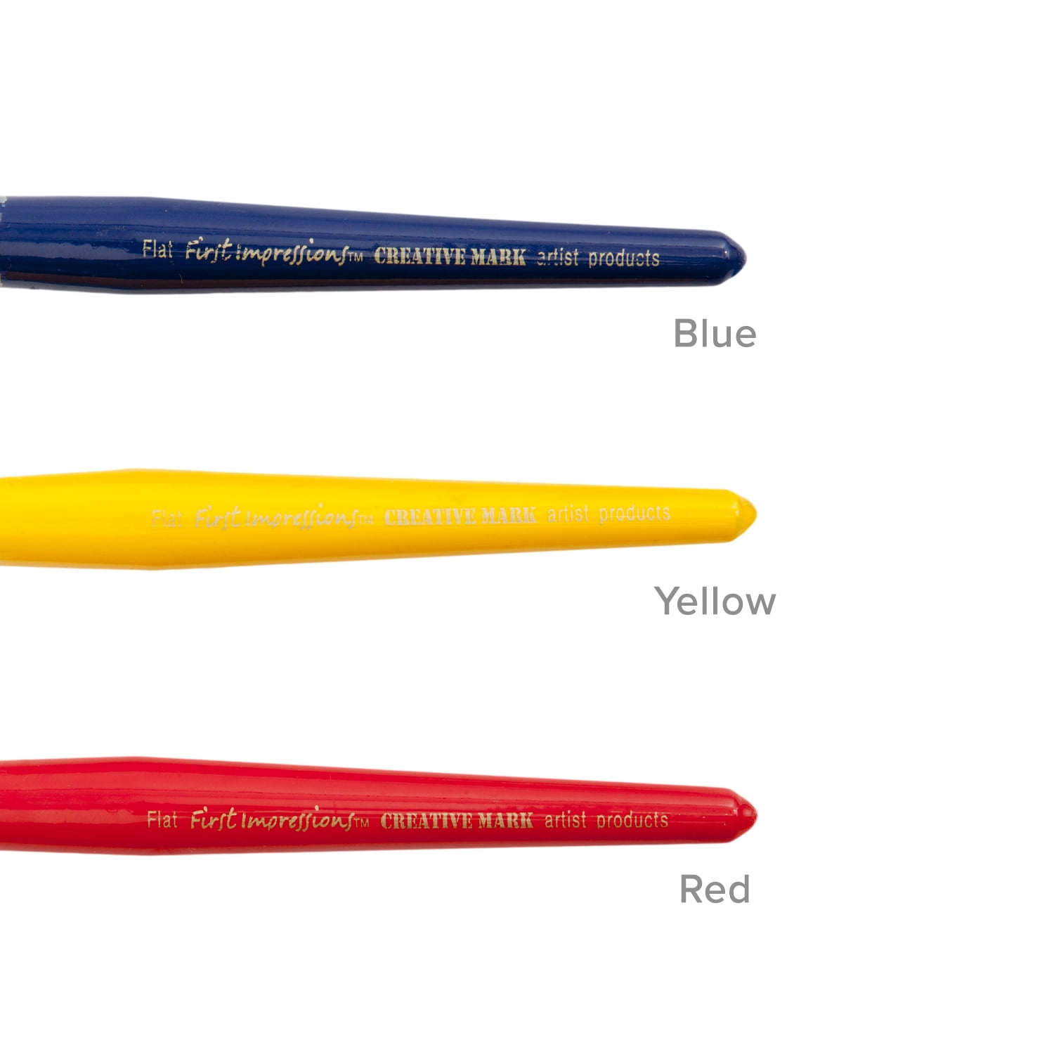 First Impressions Kids Round Chubby Paint Brush for Kids by First Impressions