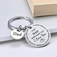 thumbnail image 3 of Fathers Day Birthday Gifts for Men Dad Gifts Keychain from Daughter Son Dads Daddy Birthday Gifts from Kids Daddy Gifts from Daughter, 3 of 5