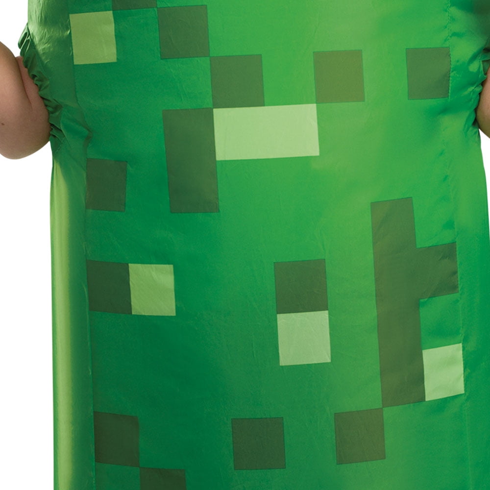 Boy's Minecraft Creeper Inflatable Halloween Costume 