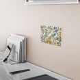 thumbnail image 5 of Yayeee Toggle Light Switch Wall Plate 3-Gang 6.37"x4.48" Decorative Outlet Cover, Yellow Floral, 5 of 7