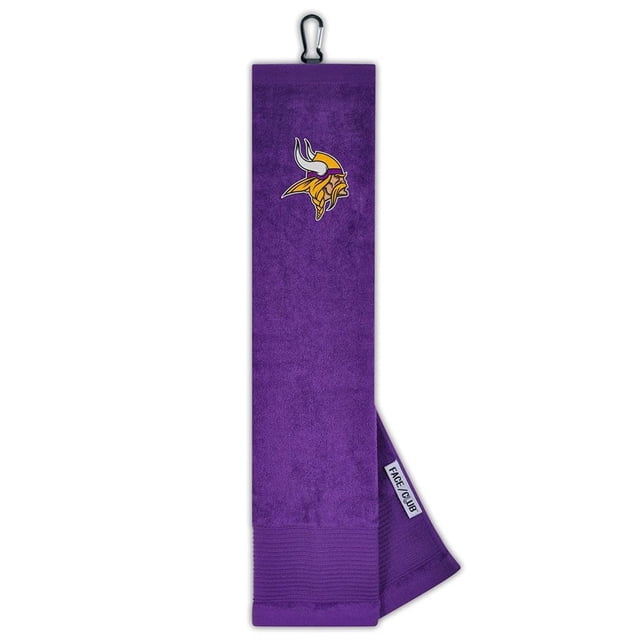 Team Effort Minnesota Vikings 16" x 24" Face & Club Tri-Fold Towel
