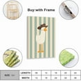 thumbnail image 2 of Funny Silly Goose Wall Art Beige Nursery Decor Farm Poster Aesthetic Cute Duck Animal Painting Wall Decor Farmhouse Cottage Core Canvas Print For Bedroom Bathroom Nursery Unframed, 2 of 6
