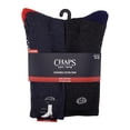 thumbnail image 2 of Chaps Half Cushion Crew 6-Pack Men's, Sock Size 10-13, 2 of 5