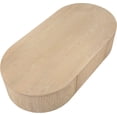 thumbnail image 6 of Meridian Furniture Moana Natural Wood Storage Coffee Table, 6 of 9