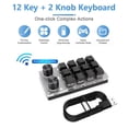 thumbnail image 3 of Keypad Macro Teclado compatible con Bluetooth Programable Mecánico Negro, 3 of 9