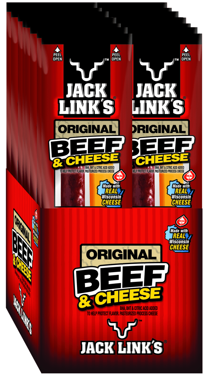 Jack Links Beef & Cheese Combo Pack, All American, 1.2oz, 16 CT