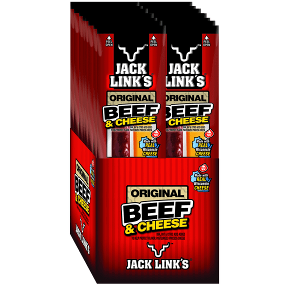 Jack Links Beef & Cheese Combo Pack, All American, 1.2oz, 16 CT