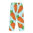 thumbnail image 5 of Fotbe Cartoon Carrot Women's Pajama Pants,Sleepwear Pants,Pj Bottoms Drawstring And Pockets-XX-Large, 5 of 9
