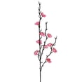 thumbnail image 1 of Rama de ciruelo artificial con tallos de flor de cerezo falsos de 53 cm de largo, flor de seda sintética para bodas, hogar, oficina, dormitorio, fiesta, centro de mesa., 1 of 8